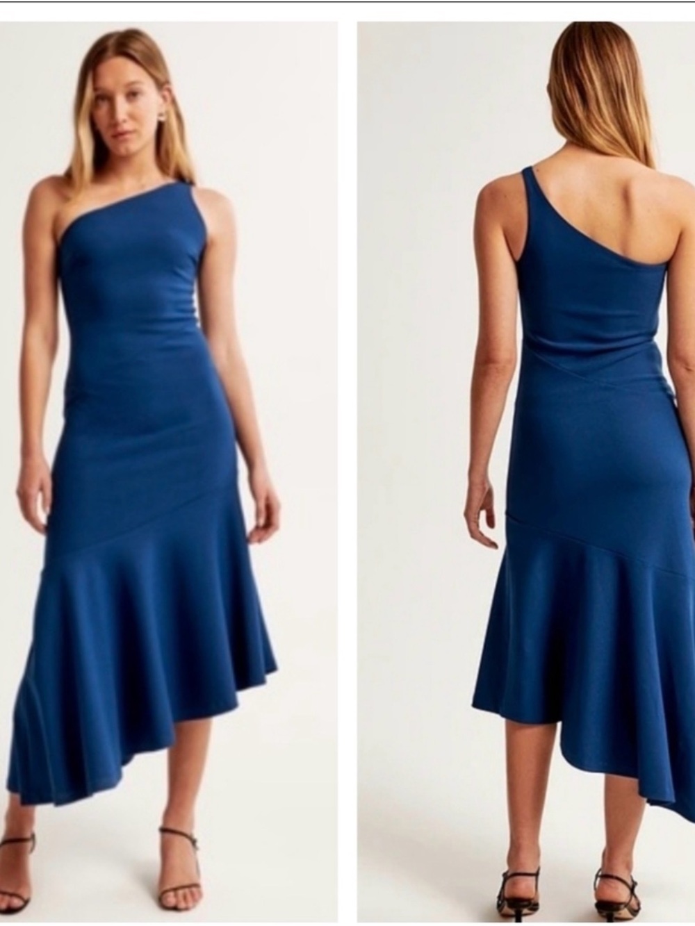 A&F Asymmetrical Hem Midi Dress